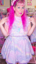 Load image into Gallery viewer, Pastel rainbow fairy spank kei skirt plus size 2X 3X 4X