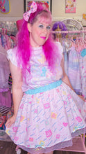 Load image into Gallery viewer, 90&#39;s doll memphis fairy spank kei skirt plus size XL 2X 3X