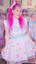 Load image into Gallery viewer, 90&#39;s doll memphis fairy spank kei skirt plus size XL 2X 3X