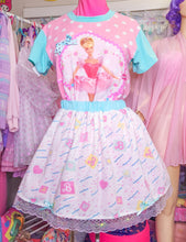 Load image into Gallery viewer, 90&#39;s doll memphis fairy spank kei skirt plus size XL 2X 3X