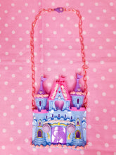 Load image into Gallery viewer, Frosted castle necklace, fairy spank kei decora