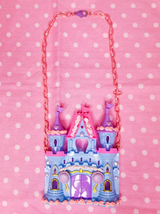 Frosted castle necklace, fairy spank kei decora