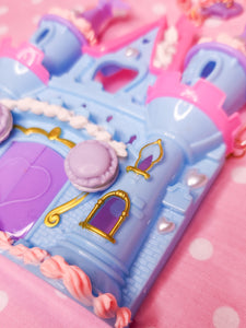 Frosted castle necklace, fairy spank kei decora