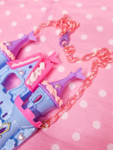 Load image into Gallery viewer, Frosted castle necklace, fairy spank kei decora