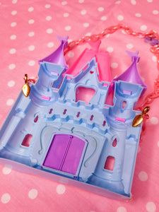 Frosted castle necklace, fairy spank kei decora