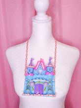Load image into Gallery viewer, Frosted castle necklace, fairy spank kei decora