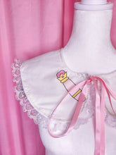 Load image into Gallery viewer, Sailor Moon detachable collar, fairy spank kei magical girl
