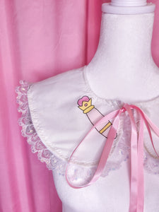 Sailor Moon detachable collar, fairy spank kei magical girl