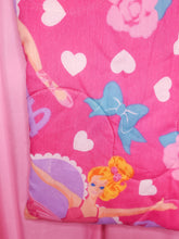 Load image into Gallery viewer, 90&#39;s ballerina doll upcycled quilted tote bag, fairy spank kei