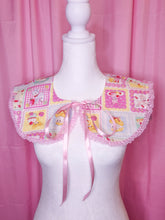 Load image into Gallery viewer, Kitschy animal faux patchwork detachable collar, fairy spank kei