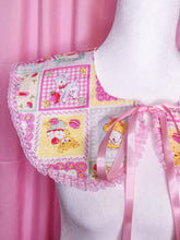 Load image into Gallery viewer, Kitschy animal faux patchwork detachable collar, fairy spank kei