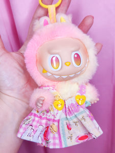 Labubu dress, Kitschy animal J-fashion lafufu jumperskirt JSK, fairy kei sweet lolita