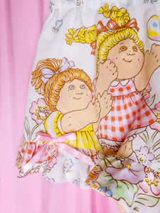 Cabbage Patch Kids upcycled fairy kei ruffle shorts, size Medium