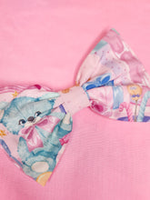 Load image into Gallery viewer, Sweet lolita teddy bear hair bow, kawaii fairy kei