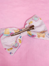 Load image into Gallery viewer, Sweet lolita teddy bear hair bow, kawaii fairy kei