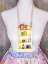 Load image into Gallery viewer, Kawaii pantry shelf necklace, fairy spank kei decora, retro 80's mall
