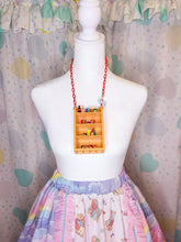 Load image into Gallery viewer, Brown pantry shelf necklace, fairy spank kei decora, retro 80's mall