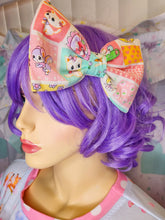 Load image into Gallery viewer, Kawaii retro animal hair bow, fairy spank kei, 70s 80s showa era