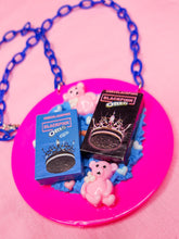 Load image into Gallery viewer, Blackpink Oreo necklace, fairy spank kei decora, cute dessert frosting