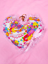 Load image into Gallery viewer, Popples plush key chain trinket, 80's retro fairy spank kei bag charm