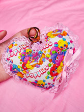 Load image into Gallery viewer, Popples plush key chain trinket, 80's retro fairy spank kei bag charm