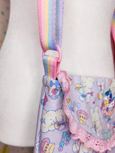 Load image into Gallery viewer, Retro showa bunny purse, fairy spank kei melon soda