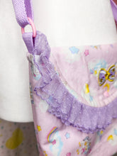 Load image into Gallery viewer, Sweet lolita unicorn purse, fairy spank kei moons and stars
