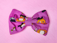 Load image into Gallery viewer, Halloween witch frog hair bow, creepy cute witchy goth fashion hair clip