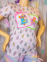 Load image into Gallery viewer, Popples boxy top, 80s popsicle fairy spank kei t shirt size Small