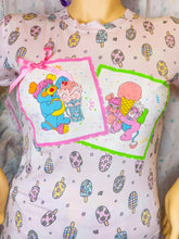 Load image into Gallery viewer, Popples boxy top, 80s popsicle fairy spank kei t shirt size Small