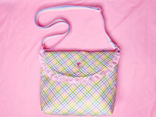 Load image into Gallery viewer, Pastel lattice purse, fairy spank kei Lady Lovely Locks floral trellis