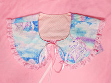 Load image into Gallery viewer, Pastel unicorn detachable collar, fairy spank kei 80s