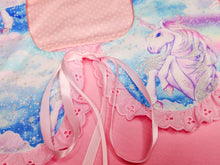 Load image into Gallery viewer, Pastel unicorn detachable collar, fairy spank kei 80s