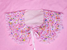 Load image into Gallery viewer, Pink frosting detachable collar, fairy kei sweet lolita birthday cake