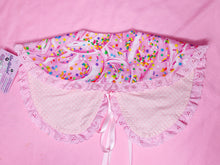 Load image into Gallery viewer, Pink frosting detachable collar, fairy kei sweet lolita birthday cake