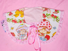 Load image into Gallery viewer, Strawberry Shortcake detachable collar, fairy spank kei 80s