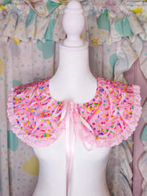 Load image into Gallery viewer, Pink frosting detachable collar, fairy kei sweet lolita birthday cake