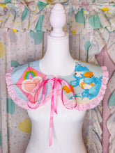 Load image into Gallery viewer, Care Bears detachable collar, fairy spank kei 80s