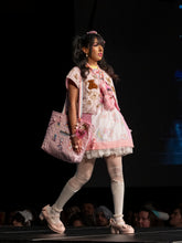 Load image into Gallery viewer, Pink quilted Kay Bee Toy store tote bag, fairy spank kei, 80s 90s retro mall