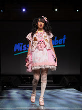 Load image into Gallery viewer, Pink toy sleeveless top, fairy spank kei decora kidcore, size Small