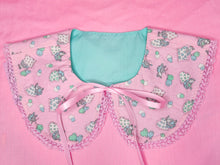 Load image into Gallery viewer, Pink 90's heart balloon animal detachable collar, retro fairy spank kei