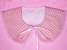 Load image into Gallery viewer, Red crisscross heart detachable collar, Valentine's day, galentine gift