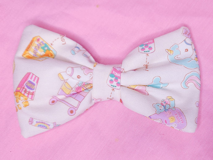 Unicorn shopper spank kei hair bow