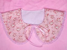 Load image into Gallery viewer, Pink and red cupid detachable collar, Valentine's day, galentine gift
