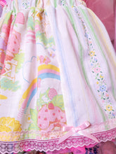 Load image into Gallery viewer, Strawberry Shortcake upcycled fairy Spank kei skirt size S