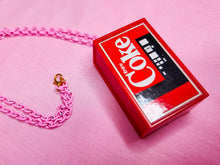 Load image into Gallery viewer, Coke vending machine necklace, fairy spank kei decora, retro 80's mall