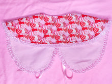 Load image into Gallery viewer, Pink red heart cookie detachable collar, lovecore valentine&#39;s day