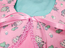 Load image into Gallery viewer, Pink 90's heart balloon animal detachable collar, retro fairy spank kei