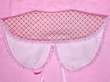 Load image into Gallery viewer, Red crisscross heart detachable collar, Valentine's day, galentine gift