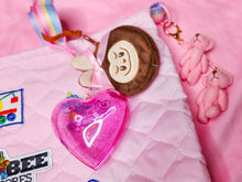 Load image into Gallery viewer, Pink quilted Kay Bee Toy store tote bag, fairy spank kei, 80s 90s retro mall